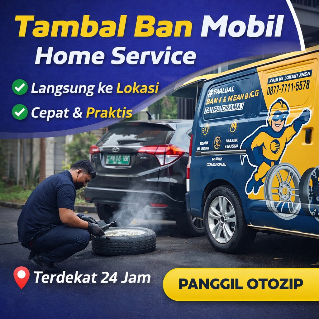 Tambal Ban Mobil Home Service