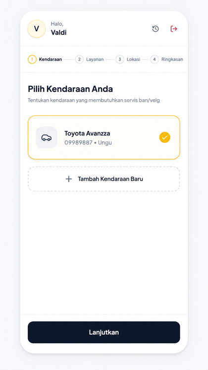 Pilih Kendaraan